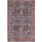 Nourison Home Grand Washables GRW02 4' x 6' Navy Brick Vintage Indoor Rug (Dropshippable)