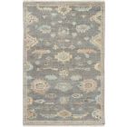 Nourison Home Odessa ODS02 5'6" x 8' Dark Grey Multicolor Vintage Indoor Rug (Dropshippable)