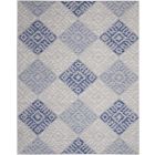 Nourison Home Whimsicle WHS18 7' x 10' Grey Blue Bohemian Indoor Rug (Dropshippable)