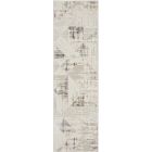 Nourison Home Glitz GLZ04 2'3" x 7'6" Ivory/Multi Contemporary Indoor Rug