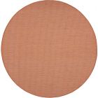 Nourison Home Positano POS01 8' x Round Terracotta Modern Rug (Dropshippable)