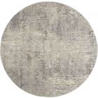 Nourison Home Quarry QUA03 7'10" x Round Beige/Grey Modern Indoor Rug (Dropshippable)