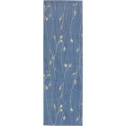 Nourison Home Grafix GRF15 2'3" x 7'6" Light Blue Contemporary Indoor Rug (Dropshippable)