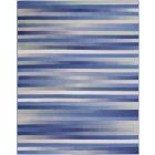 Nourison Home Whimsicle WHS12 8'4" x 11'6" Blue Multicolor Modern Indoor Rug (Dropshippable)