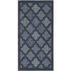 Nourison Home Easy Care NES01 2' x 4' Navy Blue Modern Rug (Dropshippable)