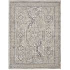 Nourison Home Lynx LNX01 7'10" x 10'1" Ivory/Grey/Blue Vintage Indoor Rug