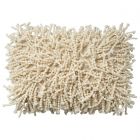 Nourison Home Shag Skinny Fugga 14" x 20" Ivory Indoor Throw Pillow