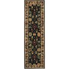 Nourison Home Tahoe TA08 2'3" x 8' Black Traditional Indoor Rug (Dropshippable)