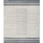 Nourison Home Astra Machine Washable ASW04 7'10" x 10' Ivory Blue Rectangle Modern Indoor Rug (Dropshippable)