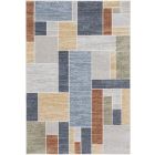 Nourison Home Astra Machine Washable ASW09 4' x 6' Multicolor Rectangle Contemporary Indoor Rug