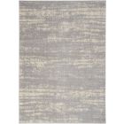 Nourison Home Essentials NRE03 6' x 9' Grey/Beige Modern Rug (Dropshippable)