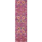 Nourison Home Passion PSN01 2'2" x 7'6" Fuchsia Bohemian Indoor Rug (Dropshippable)