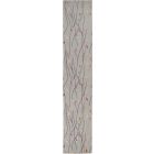 Nourison Home Grafix GRF15 2'3" x 12' Grey Contemporary Indoor Rug (Dropshippable)