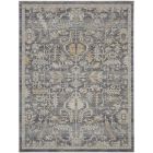 Nourison Home Lynx LNX02 7'10" x 10'1" Navy Multicolor Vintage Indoor Rug (Dropshippable)