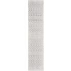 Nourison Home Astra Machine Washable ASW10 2'2" x 10' Grey Runner Bohemian Indoor Rug (Dropshippable)