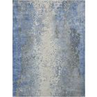 Nourison Home Prismatic PRS17 9'9" x 13'9" Denim Modern Indoor Rug