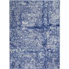 Nourison Home Whimsicle WHS07 4' x 6' Ivory Navy Modern Indoor Rug (Dropshippable)
