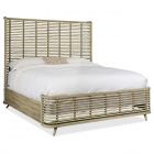 Hooker Furniture Surfrider Rattan Bed - California King (CL1A) - CLEARANCE SALE