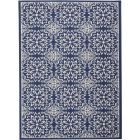 Nourison Home Jubilant JUB06 5'3" x 7'3" Navy/Ivory Farmhouse Indoor Rug (Dropshippable)