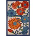 Nourison Home Aloha ALH33 2'8" x 4' Multicolor Rectangle Contemporary Rug