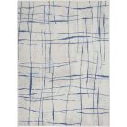 Nourison Home Whimsicle WHS09 5' x 7' Ivory Blue Modern Indoor Rug (Dropshippable)