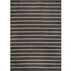 Nourison Home Positano POS03 9' x 12' Black Ivory Modern Rug (Dropshippable)