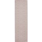 Nourison Home Jubilant JUB06 2'3" x 7'3" Ivory/Pink Farmhouse Indoor Rug (Dropshippable)