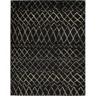 Nourison Home Grafix GRF04 7'10" x 9'10" Black Bohemian Indoor Rug (Dropshippable)