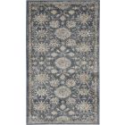 Nourison Home Quarry QUA06 2'2" x 3'9" Blue/Beige Vintage Indoor Rug (Dropshippable)