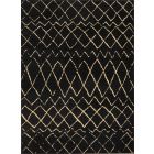 Nourison Home Grafix GRF04 5'3" x 7'3" Black Bohemian Indoor Rug (Dropshippable)