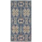 Nourison Home Ankara Global ANR16 2' x 4' Navy Multicolor Rectangle Bohemian Indoor Rug (Dropshippable)
