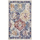 Nourison Home Grafix GRF31 3' x 5' Blue Multicolor Vintage Indoor Rug
