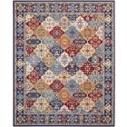 Nourison Home Grafix GRF31 8'6" x 12' Multicolor Bohemian Indoor Rug (Dropshippable)