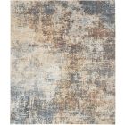 Nourison Home Astra Machine Washable ASW07 7'10" x 10' Multicolor Rectangle Modern Indoor Rug (Dropshippable)