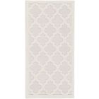 Nourison Home Easy Care NES01 2' x 4' Ivory/White Modern Rug (Dropshippable)