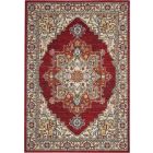 Nourison Home Majestic MST05 5'6" x 8' Red Traditional Indoor Rug (Dropshippable)