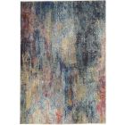 Nourison Home Celestial CES16 5'3" x 7'3" Multicolor Modern Indoor Rug (Dropshippable)