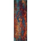 Nourison Home Celestial CES08 2' x 6' Atlantic Modern Indoor Rug (Dropshippable)