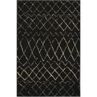 Nourison Home Grafix GRF04 3' x 5' Black Bohemian Indoor Rug (Dropshippable)