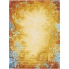 Nourison Home Prismatic PRS29 8'6" x 11'6" Gold/Multicolor Modern Indoor Rug