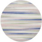 Nourison Home Whimsicle WHS12 5' x Round Ivory Multicolor Modern Indoor Rug (Dropshippable)