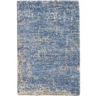 Nourison Home Luna LUN01 2' x 3' Dark Blue Mocha Modern Indoor Rug (Dropshippable)