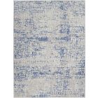 Nourison Home Whimsicle WHS07 6' x 9' Grey Blue Modern Indoor Rug (Dropshippable)