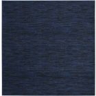 Nourison Home Essentials NRE01 7' x Square Midnight Blue Outdoor Rug (Dropshippable)