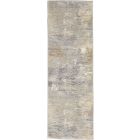 Nourison Home Solace SLA01 2'3" x 7'3" Grey/Beige Modern Indoor Rug (Dropshippable)