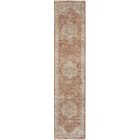 Nourison Home Sahar SHR06 2'3" x 10'2" Ivory/Multi Vintage Indoor Rug (Dropshippable)