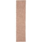 Nourison Home Malibu Shag MSG01 2'2" x 9'10" Blush Shag Indoor Rug (Dropshippable)