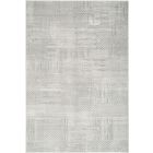 Nourison Home Glitz GLZ09 7'10" x 9'10" Silver Grey Modern Indoor Rug (Dropshippable)