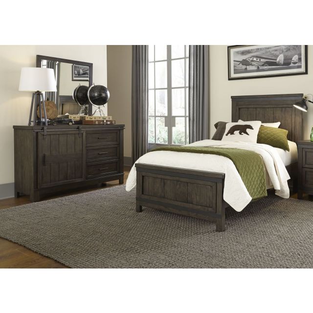 Liberty Furniture Thornwood Hills Youth Full Panel Bedroom Set #759-YBR-FPB