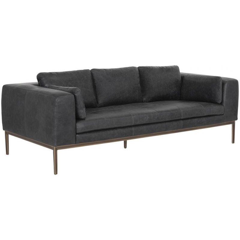 Sunpan Irongate Burr Sofa - Thumbnail 2
